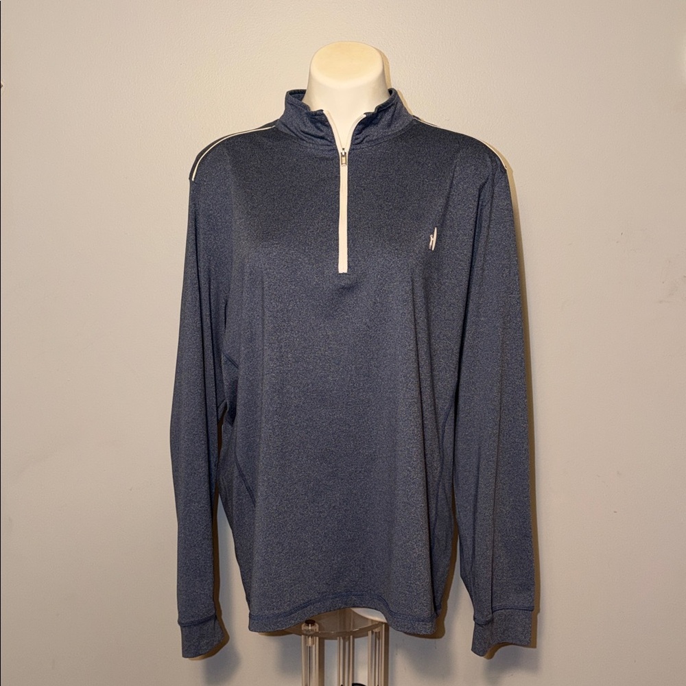 Johnnie-O men’s Prep Performance 1/4 zip pullover. Size x-large. VCC logo.